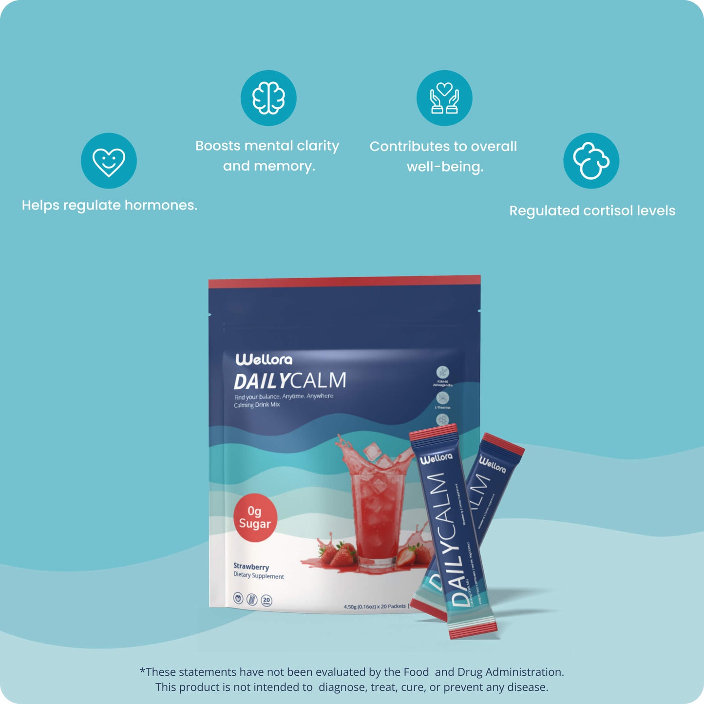 DrinkWellora™ Dailycalm Getränkemischung